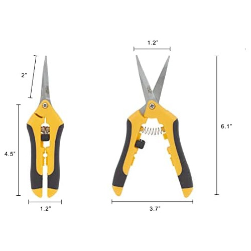 Podadora Microblade Curvada H355c Hidropónica, Hoja De...