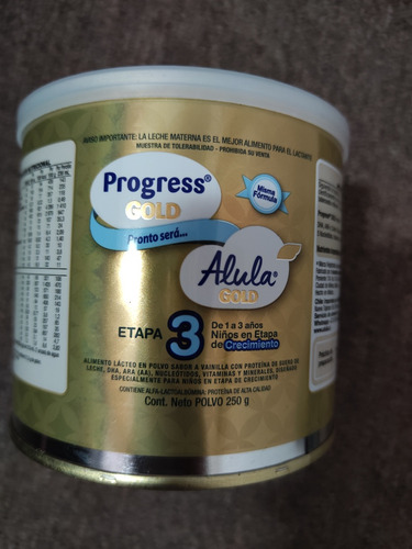 Leche Progreess Gold Etapa 3 De 250 Grs