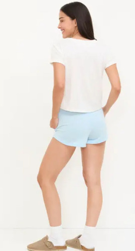 Pijama Stitch 2 Piezas Short Y Playera Ligera Para El Calor