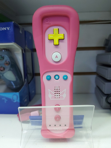 Mando Wii Remote Princess Peach Edition Para Wii / Wii U