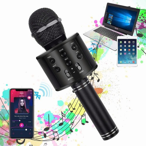 Micrófono Karaoke Niños Con Bluetooth-toyng