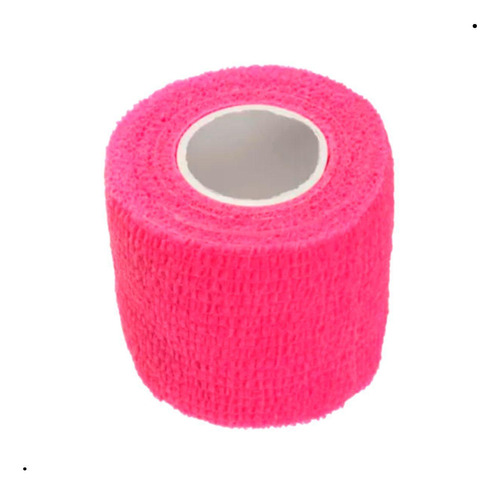 Bandagem Elástica Adesiva 5cm X 2m Rosa Hppner
