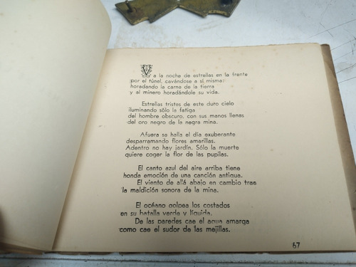 A Fuego Lento 1947 Poemas Hernán Cañas (Usado)