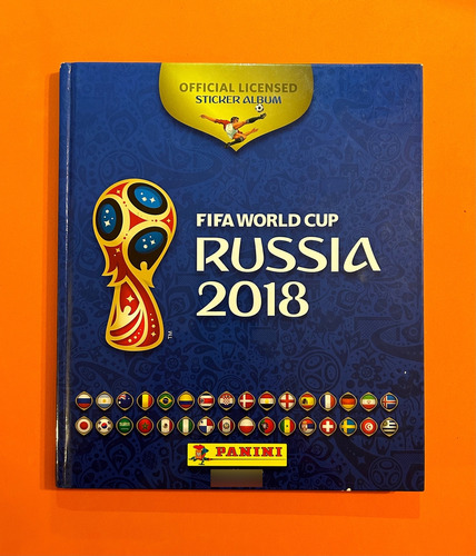 Estampas Rusia 2018 Álbum Pasta Dura Completamente Lleno