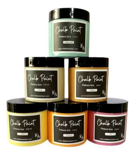 Pintura Tiza - Chalk Paint - Kolett Art