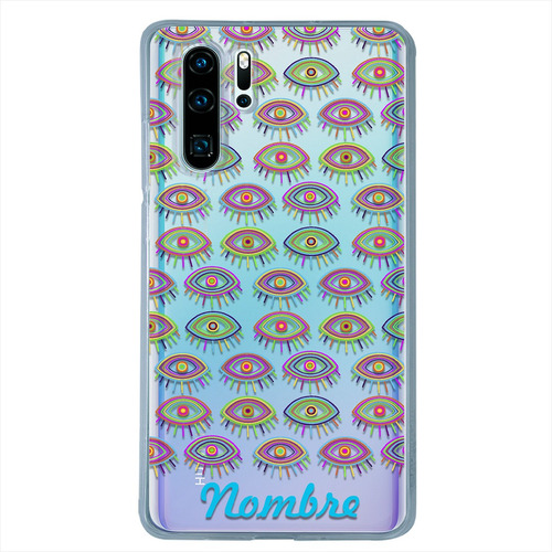 Funda Para Huawei Ojo Turco Personalizada Con Tu Nombre
