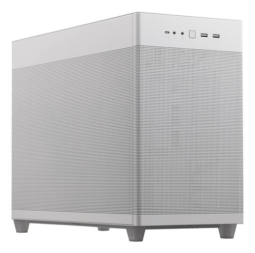 Prime Ap201 Microatx Carcasa Blanca De 33 Litros Con Paneles