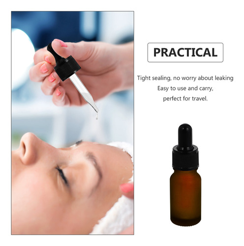 Botella Cuentagotas Simple Para Maquillaje Con Aceite Esenci