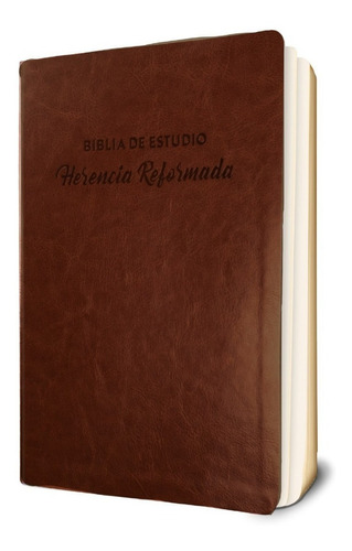 Biblia De Estudio Herencia Reformada Tapa Simil Piel