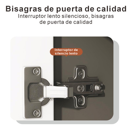 Aparador De Comoda Cocina Cajoneras Blanco De Madera Moderno