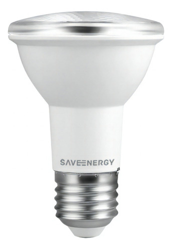 Lâmpada Par20 Embutir 4.8w Branco Quente E27 Save Energy Cor da luz Branco-quente