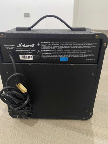 Imagen 3 de 5 de Amplificador Marshall Mg10cd 40 Watts