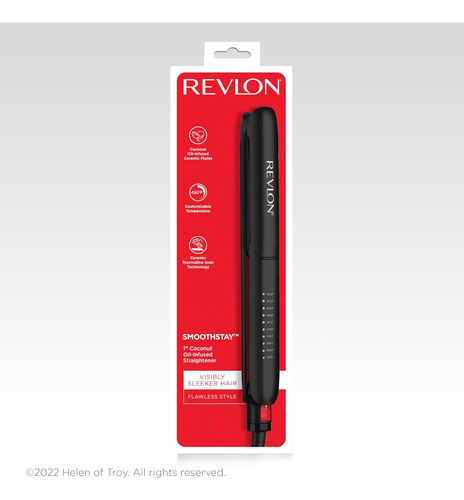 Alisador Revlon Smoothstay Con Aceite De Coco | Para...