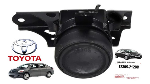 Base Motor Derecha Yaris Sport Belta 2006 - 2016 Sincronico 