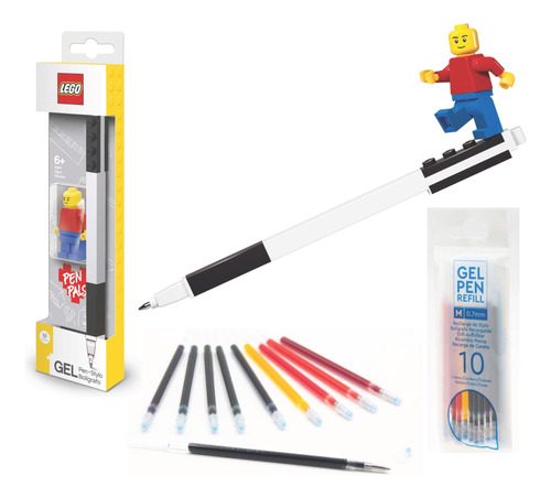 Lego Black Pen Pal Repuesto Tinta