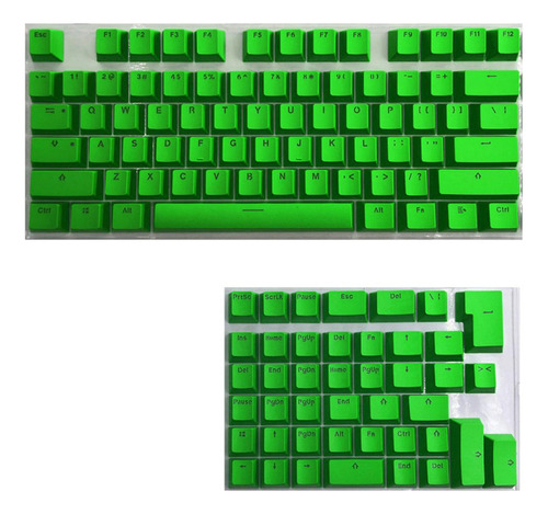 Pbt Keycaps Diy Custom Universal Premium Mini Teclado Verde