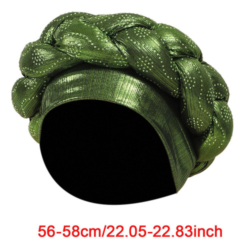 A Turbante Head Wraps Bonnet Hijab Hat Hair Wraps Headwrap