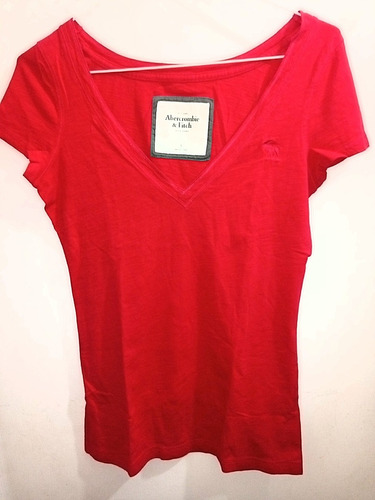 Camisa Abercrombie Roja/ann Taylor Verde/loft Blanco-naranja