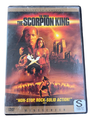 Película The Scorpion King The Rock 2002 (dvd)