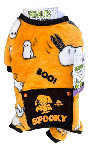 Pijama Para Perro Peanuts Talla S Halloween Snoopy