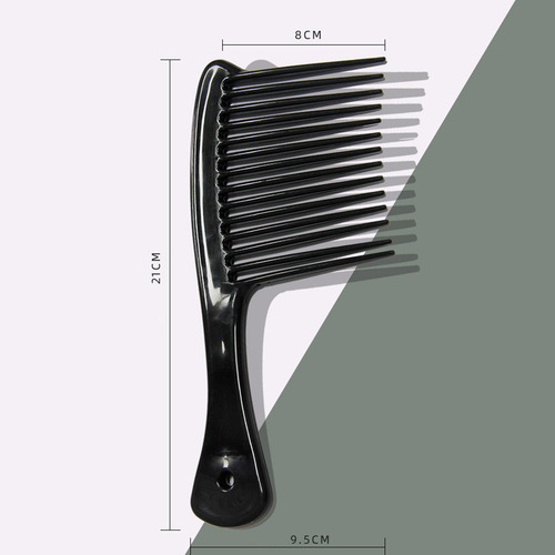 Pente De Cabelo Com Cabo Grande Pente De Estilo Pente Para