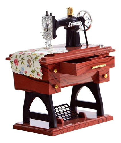 Caja De Para De Coser, Caja De Cantante Vintage, Pequeña