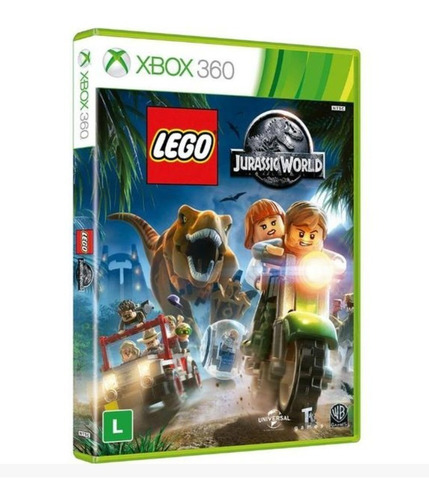 Lego Jurassic World Xbox 360 Original Novo 100% Português