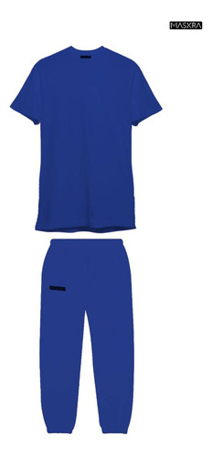 Comfy Set T-shirt Maskra Azul
