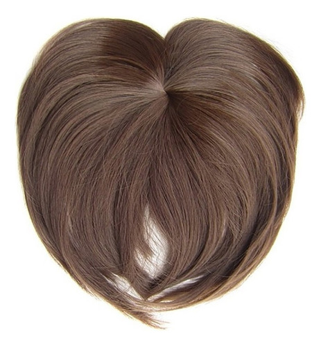 Peluca De Pelo Sedoso Con Clip For Mujer, A73, Resistente A