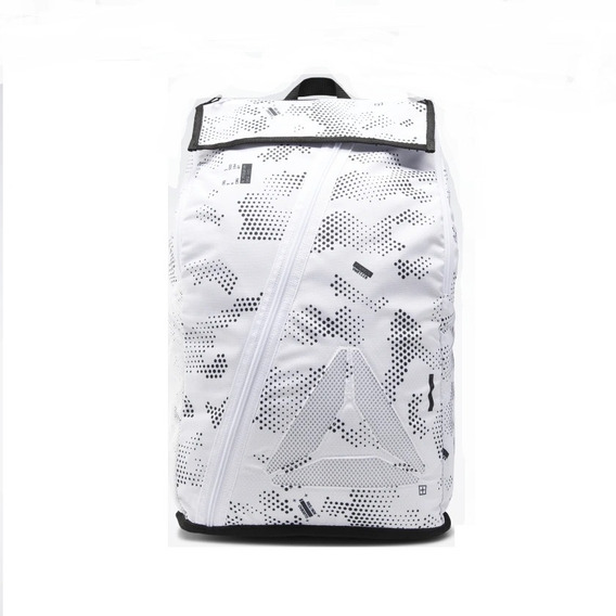 mochila reebok blanca