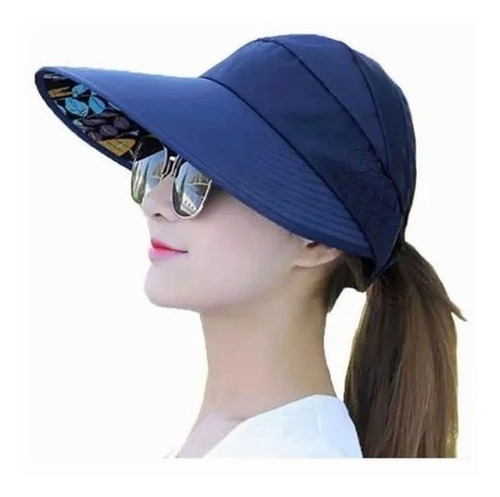 Sombrero Para Sol Dama Playa Primavera Verano Protección Uv