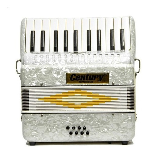 Acordeon Century Cnac053 Teclas Junior Blanco 22-8