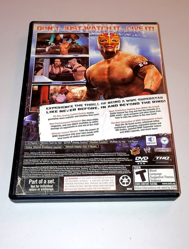 Wwe Smackdown Vs Raw 2007 - Playstation 2 Original