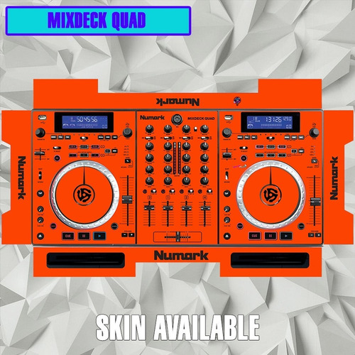 Numark Mixdeck Quad Calcomanias-skin