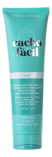 Ativador De Cachos Gloss Modelador Home Care 300ml Fit Cosmetics