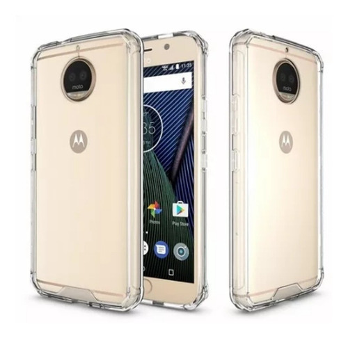 Capinha Transparente Antichoque Moto G5s Plus Xt1802