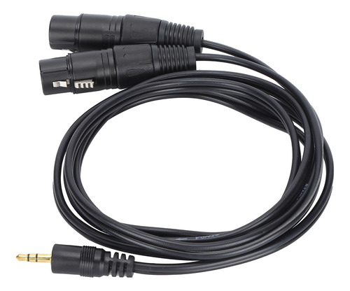 Cable Divisor Jorindo Hembra Dual Xlr A 3,5 Mm Con Conector