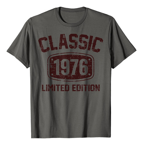 47 Años Clásico 1976 Edición Limitada 47 Cumpleaños Playera