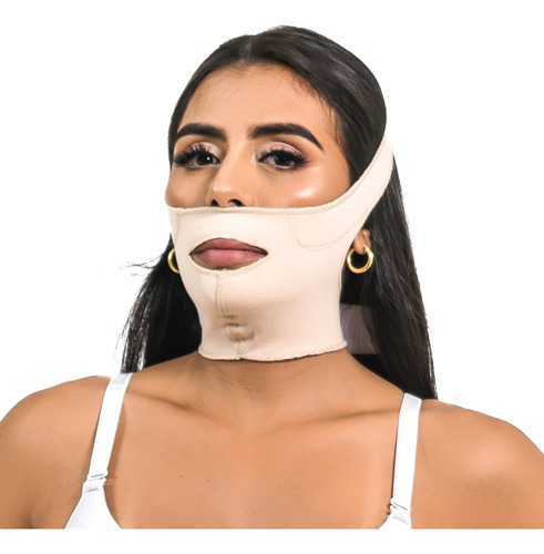 Faja Mentonera Para Otoplastia Mejillas Facial Bichectomia