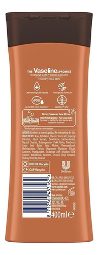 Loción Corporal Con Vaselina, Manteca De Cacao, Acondicionad