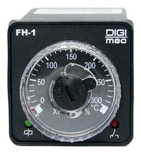 2pçs. Controlador Fh-1 Digimec 48x48 + 3 Termopar De 1 Mt.