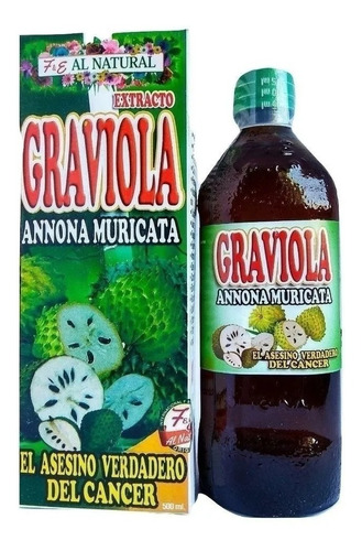 2(dos Unidades) Jarabes De Graviola Extracto Natural 100%