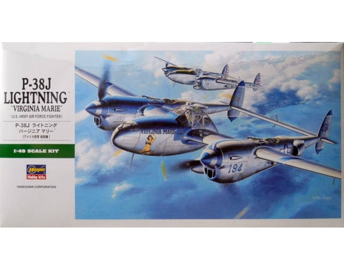 Hasegawa 09101 1:48 P 38 J Lightning
