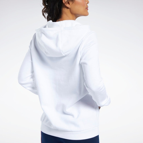 Imagen 7 de 7 de Polerón Mujer Reebok Con Capucha Algodón Classics Vector