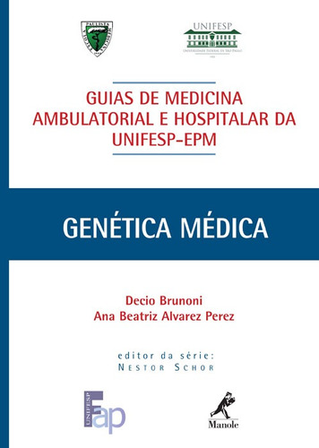 Genética médica, de Brunoni, Decio. Editora Manole LTDA, capa mole em português, 2012
