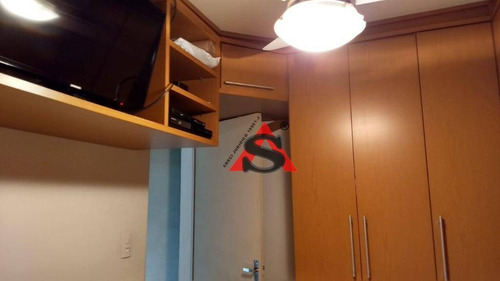 Apartamento Com 3 Dormitórios À Venda, 62 M² Por R$ 280.000,00 - Vila Das Mercês - São Paulo/sp - Ap43370