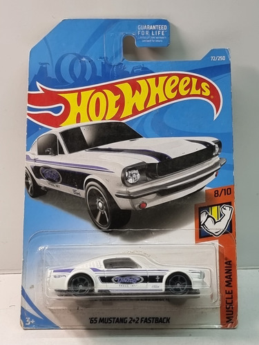 Hot Wheels 65 Mustang 2+2 Fastback 2017 Nuevo Misrecuerdosmx