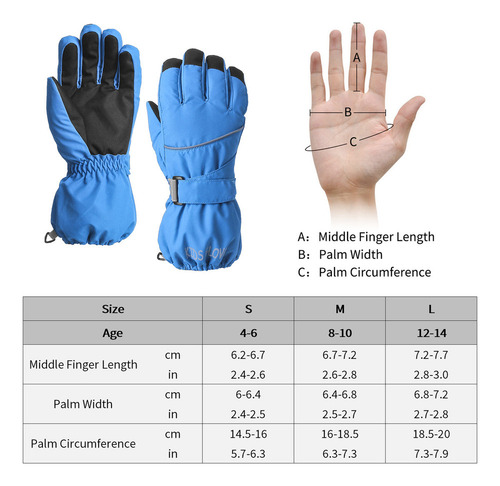 A Manoplas De Invierno Gs For Thermal Ski