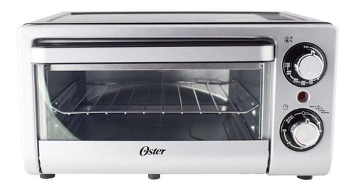 Horno De Mesa Eléctrico Oster Compact Plata12 Tssttv10ltb-01