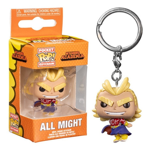 All Might My Hero Academia Funko Pocket Pop Llavero Original